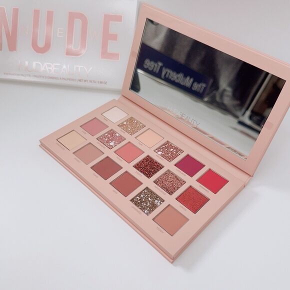 Huda Beauty The New Nude Eyeshadow Palette 18 Shades Brand New In Box Limited - Picture 2 of 16